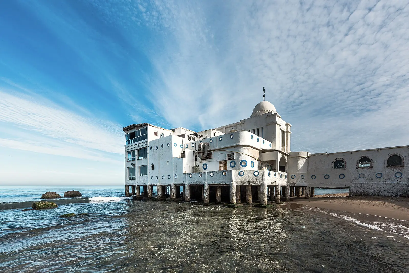 Le pavillon Kobbet Lahwa sur la corniche de La Marsa