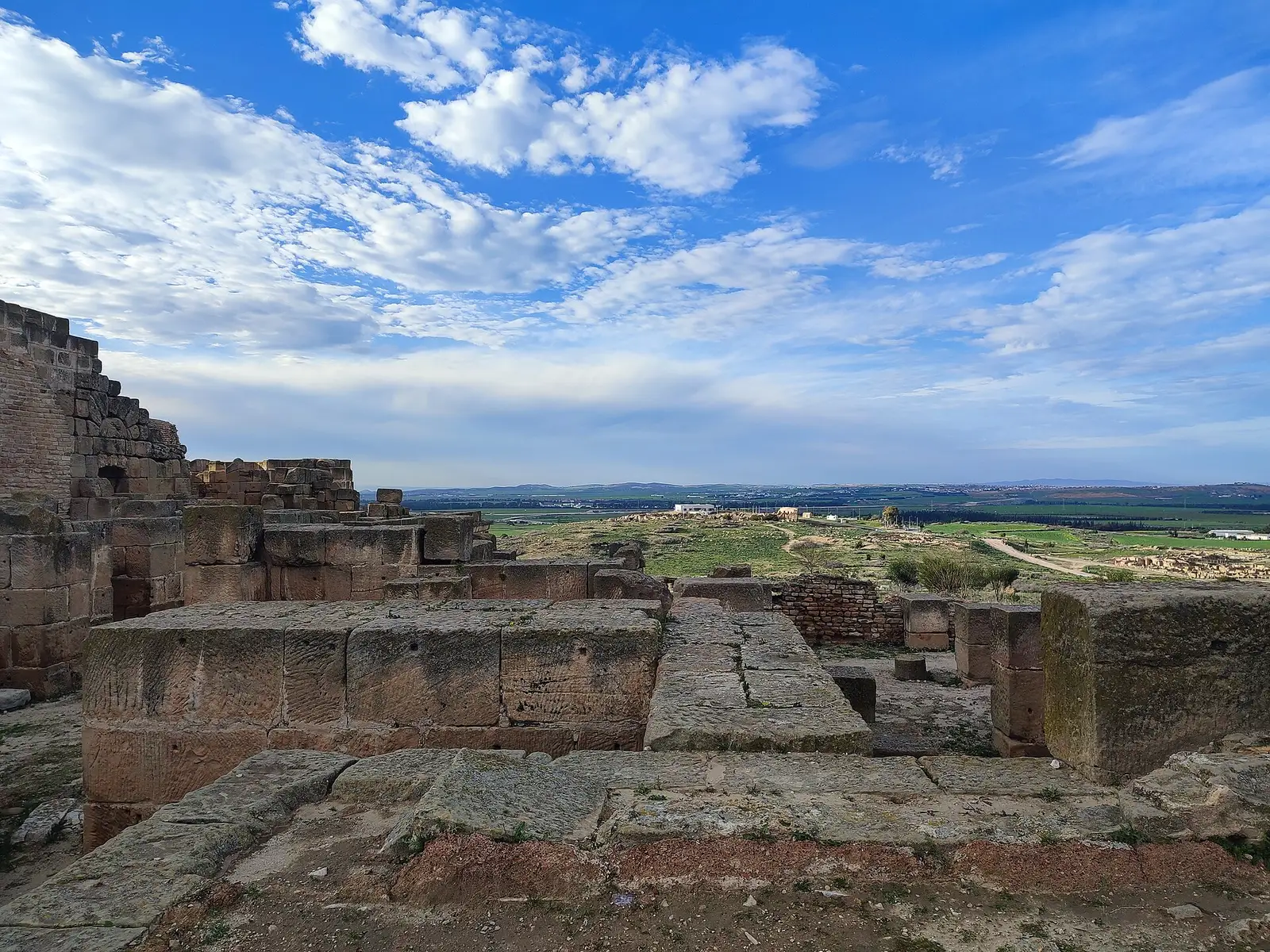 Le site archéologique d'Oudhna